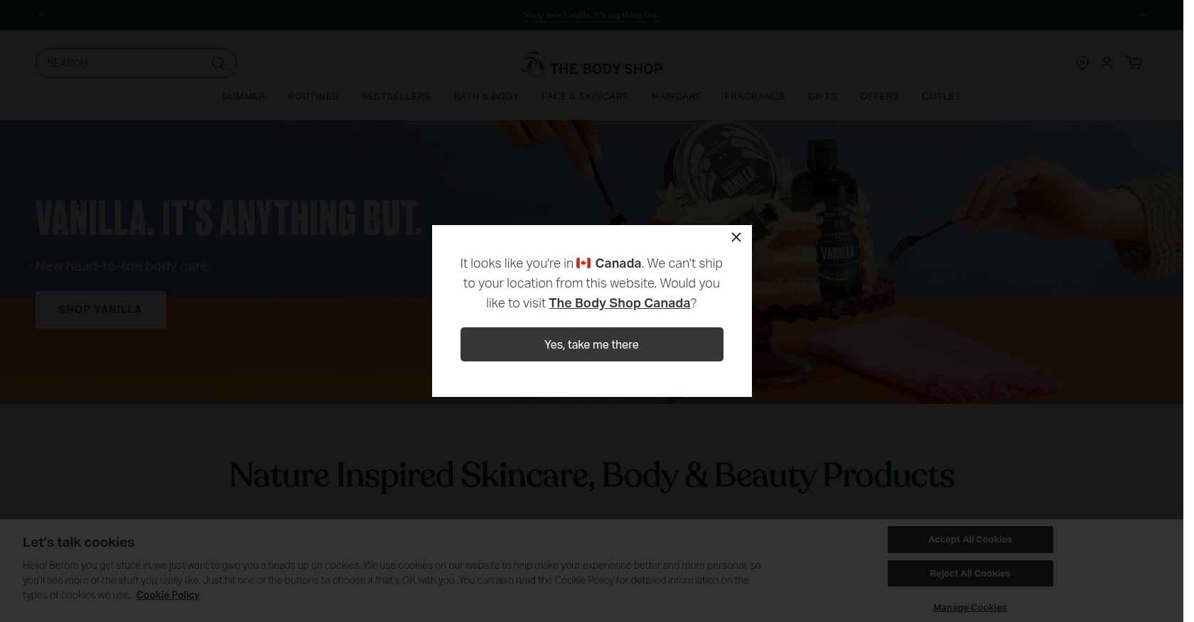 The Body Shop: Forever Against Animal Testing Screenshot