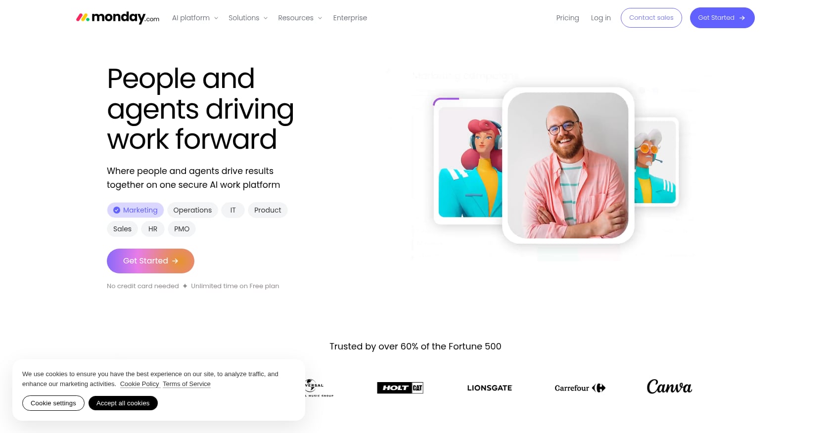 Monday.com Screenshot
