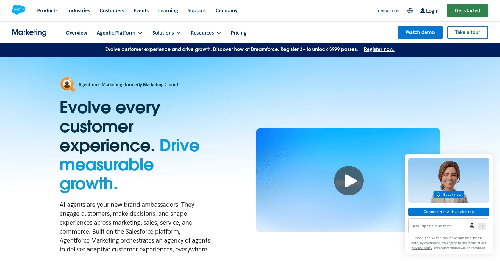 Salesforce Marketing Cloud Screenshot