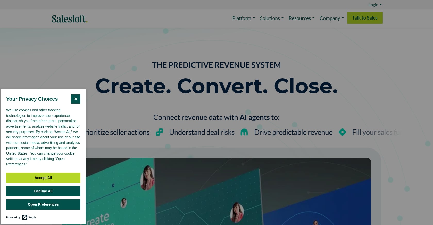 Salesloft Screenshot
