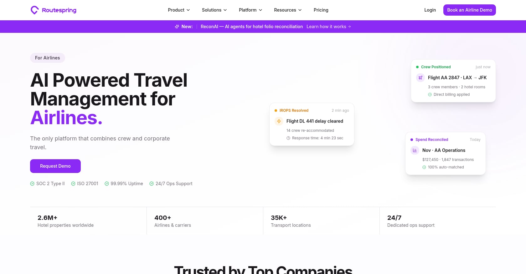 Routespring Screenshot