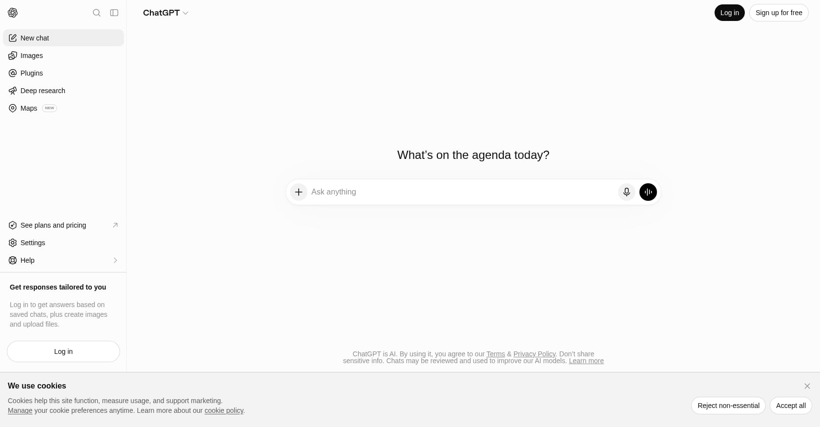 ChatGPT Screenshot