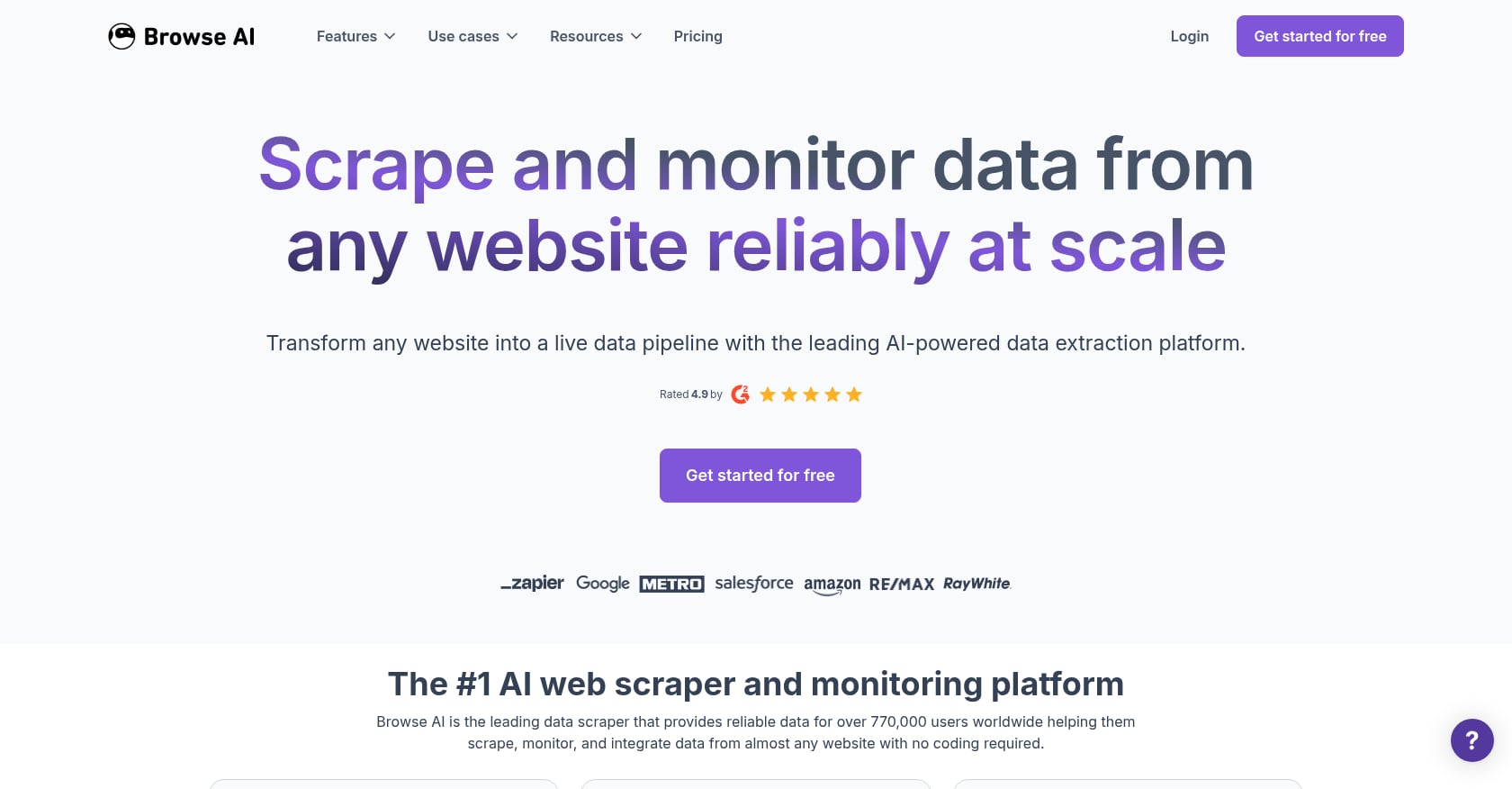 Browse AI Screenshot