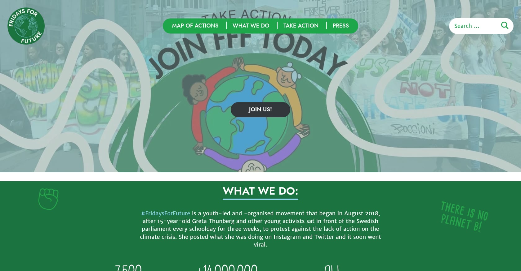 Fridays for Future / Global Climate Strike Screenshot