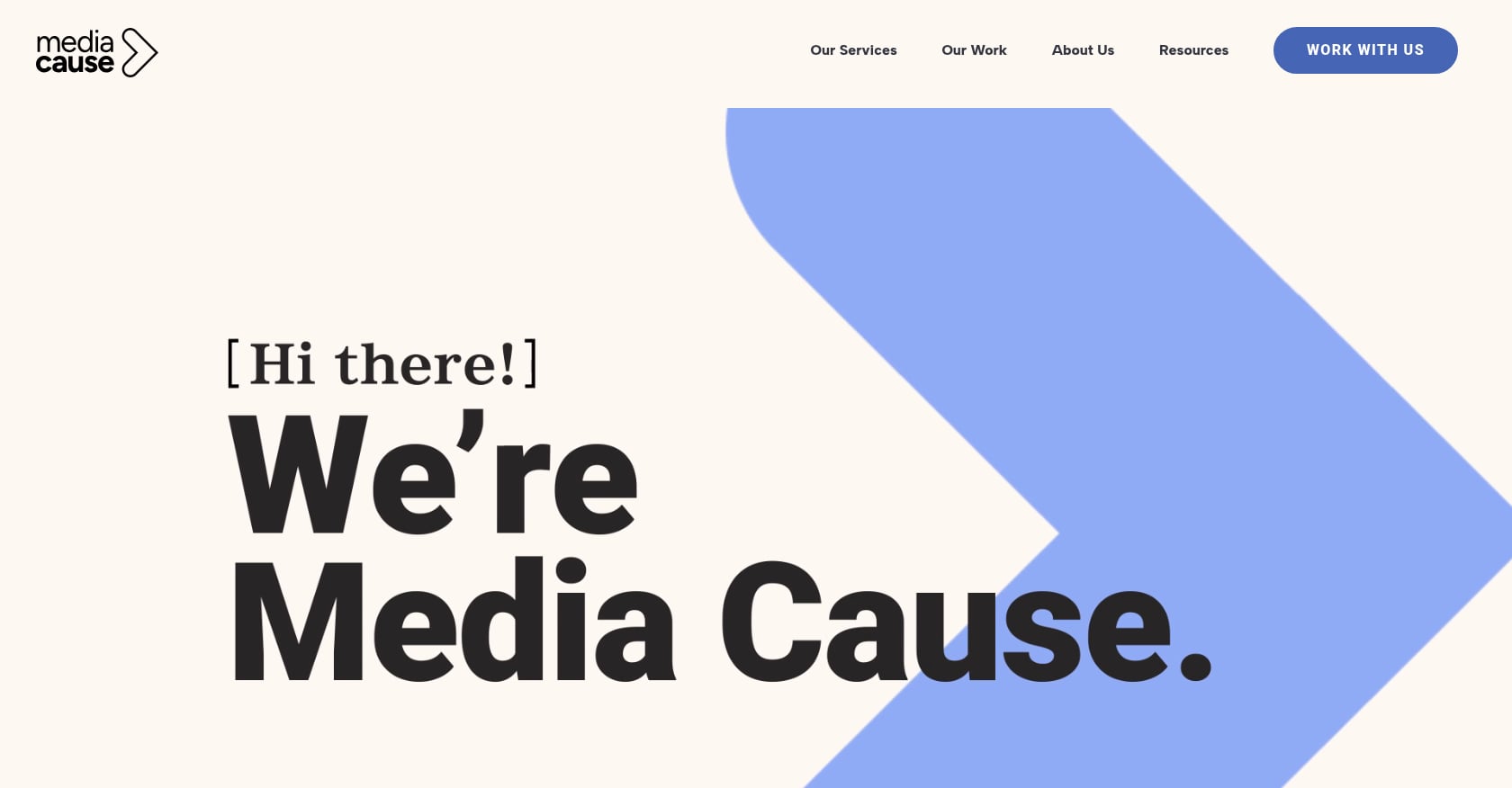 Media Cause Screenshot