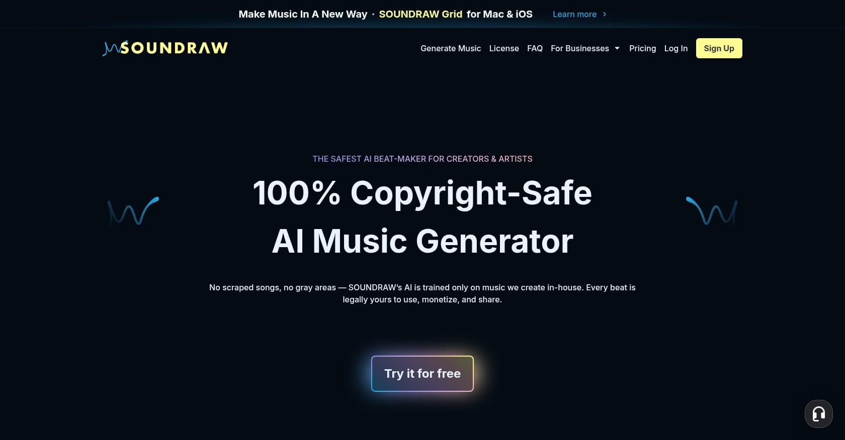 Soundraw 截图
