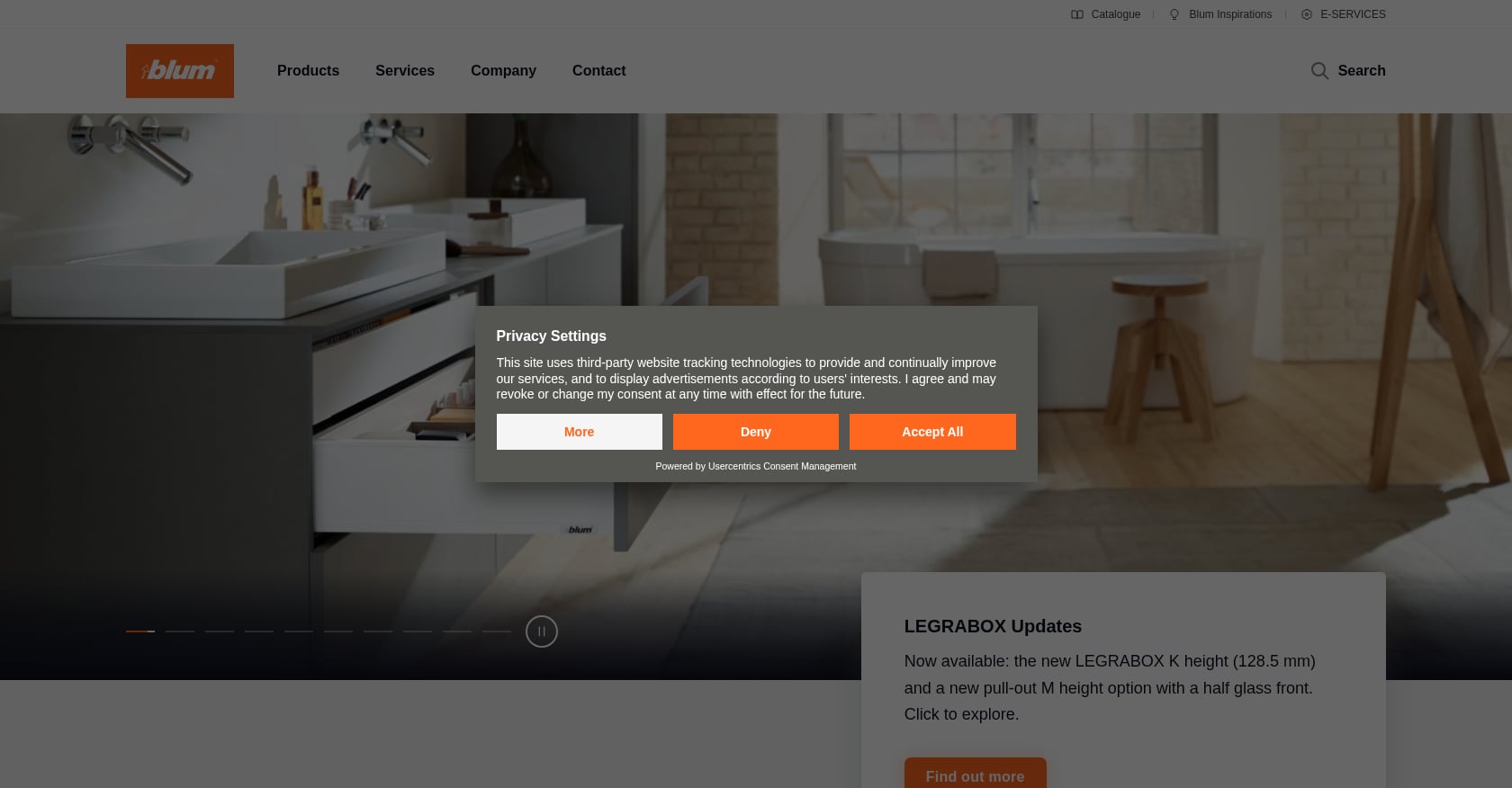 Soft-Close Lift Systems for Wall Cabinets Screenshot