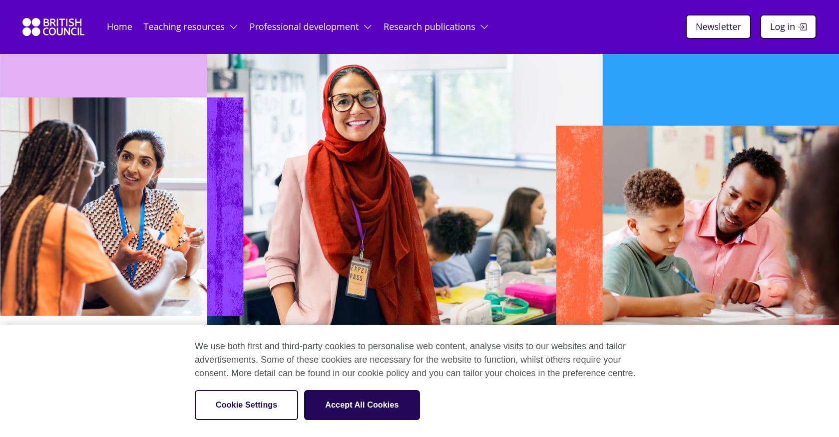 British Council / TeachingEnglish Screenshot