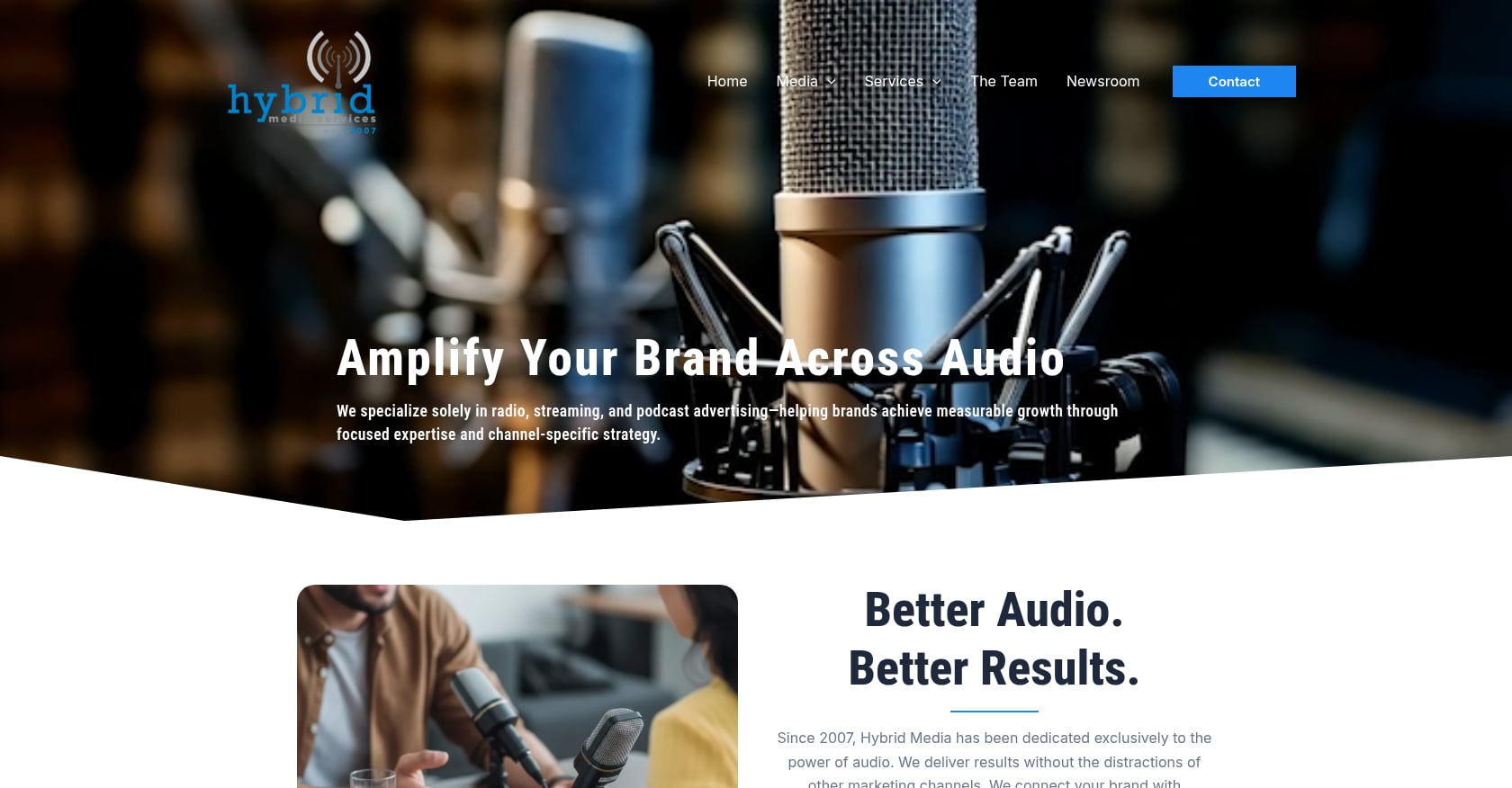 Hybrid Media Services Screenshot