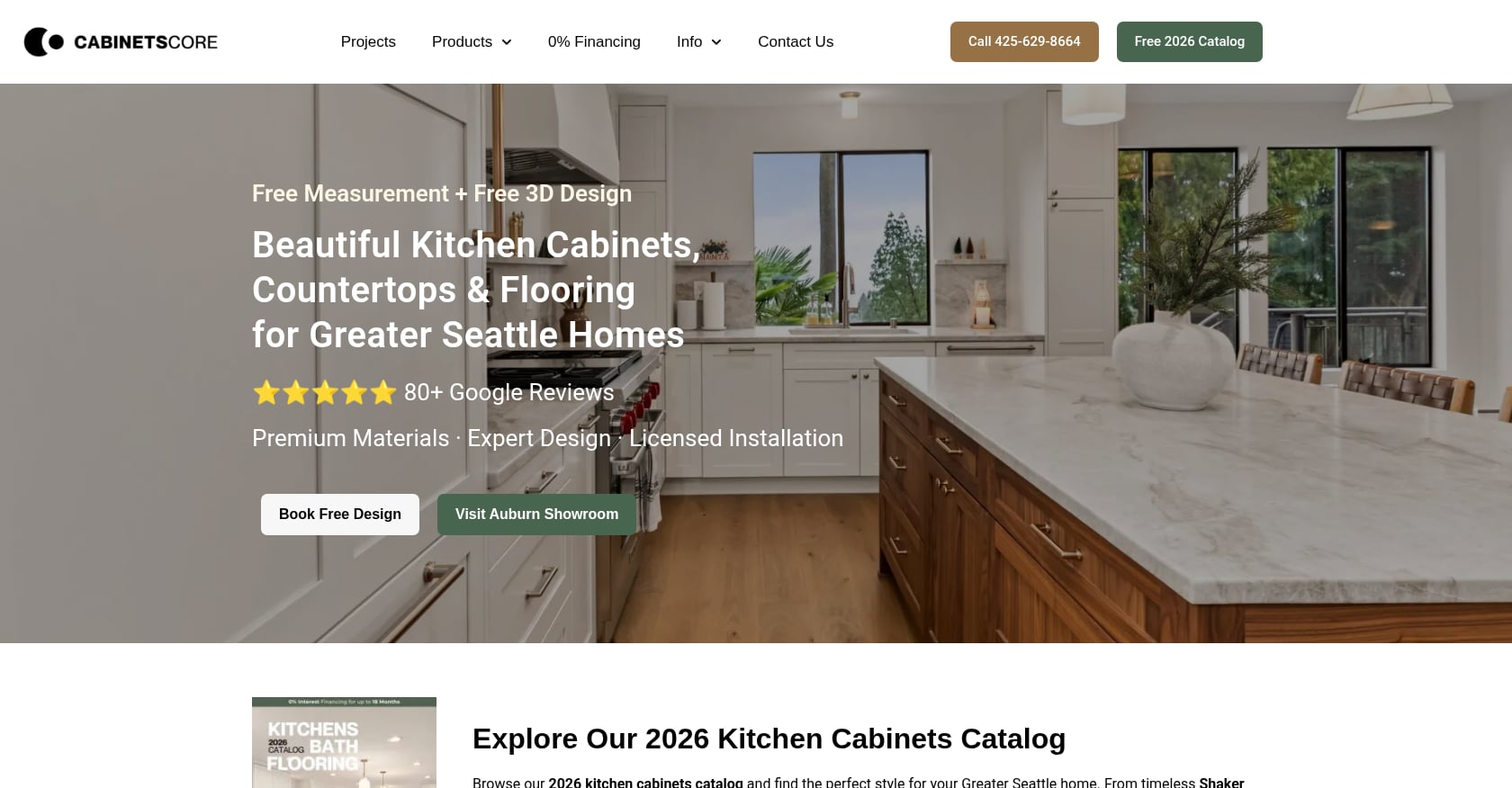 Cabinets Core, Auburn Screenshot