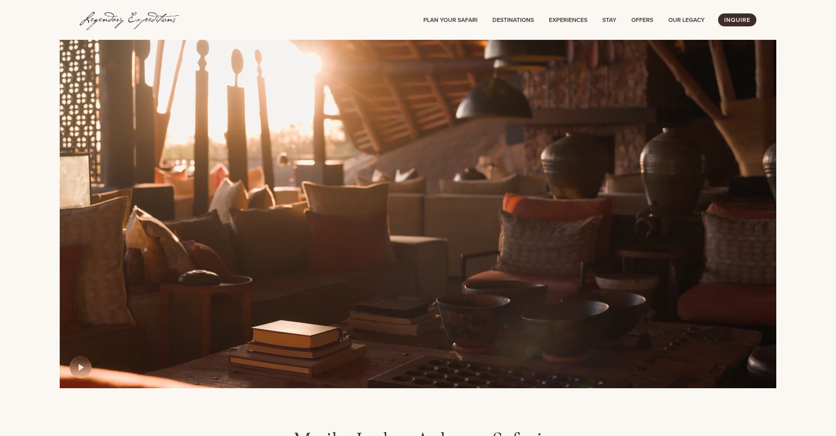 Mwiba Lodge Screenshot