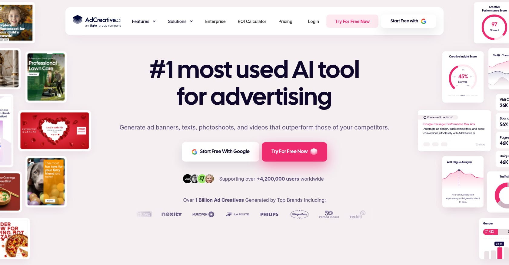 AdCreative.ai Screenshot