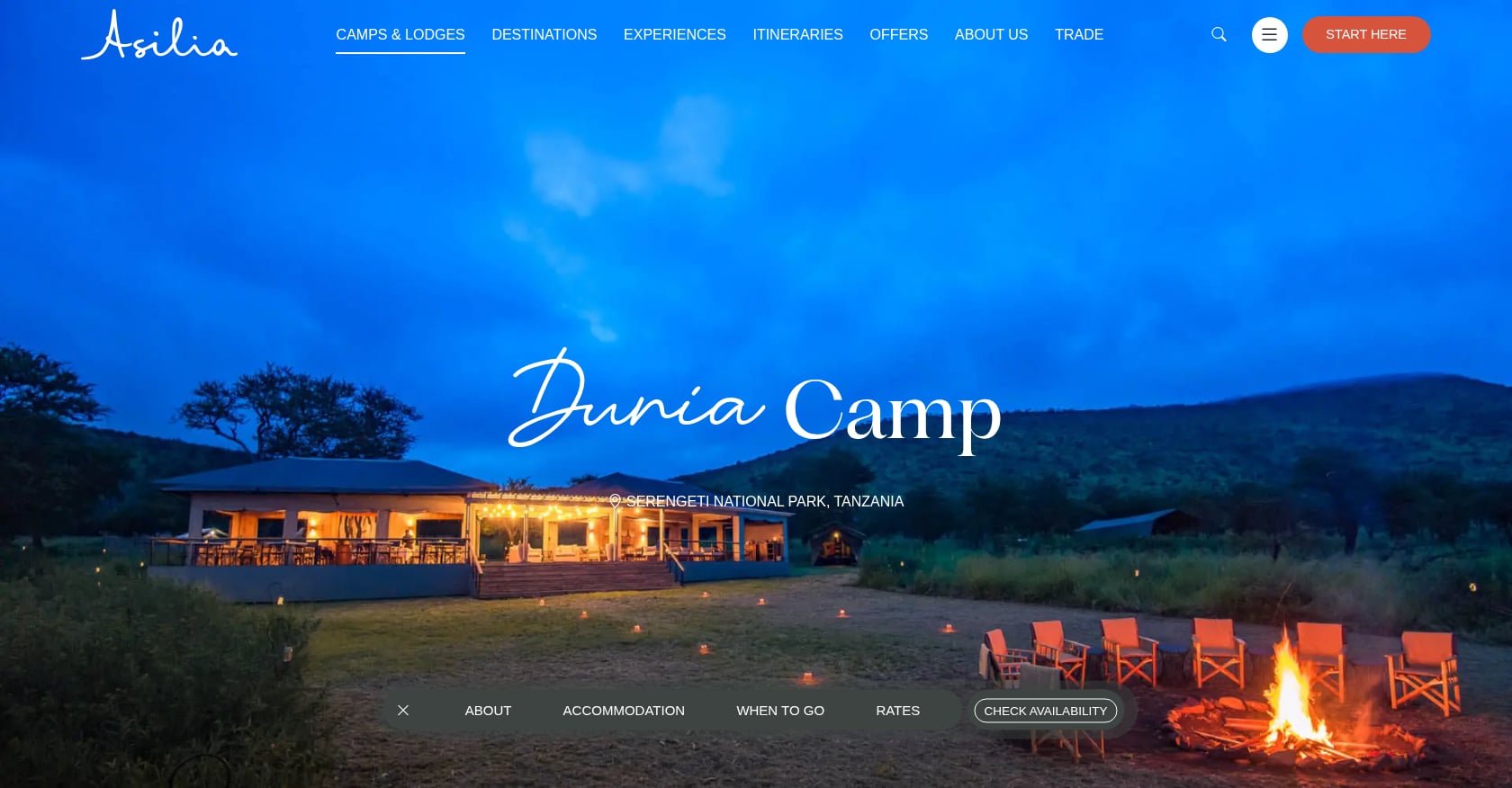 Dunia Camp Screenshot