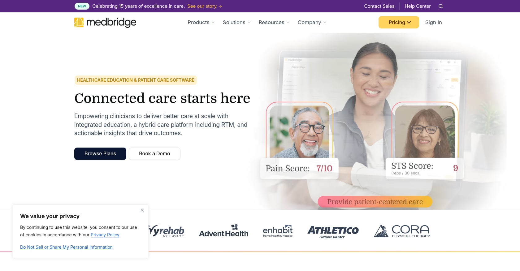 MedBridge Screenshot