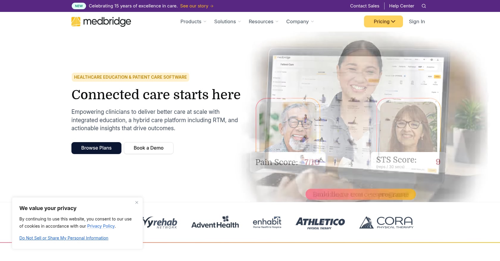 MedBridge Screenshot