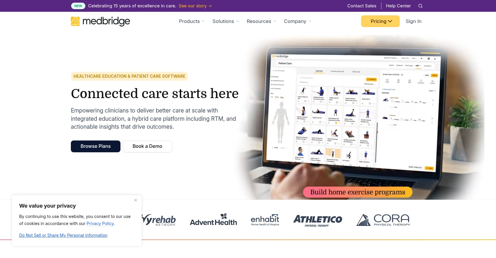 MedBridge Screenshot