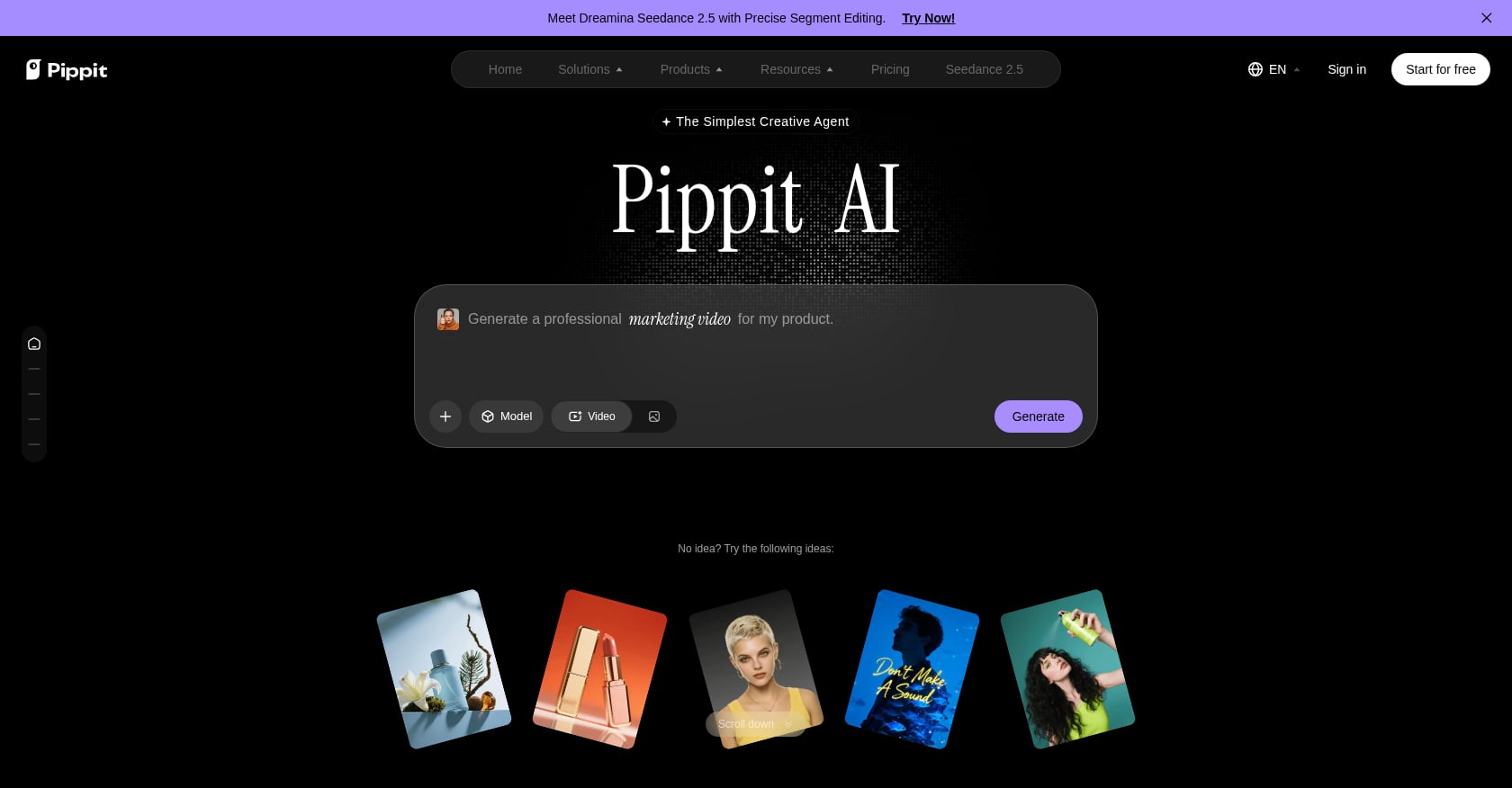 Pippit Screenshot