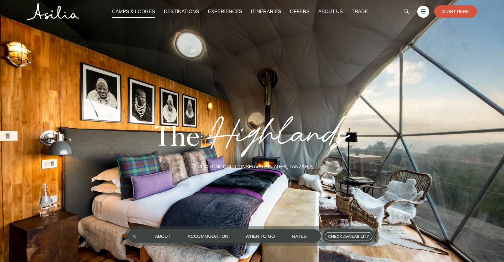 The Highlands (Asilia Africa) Screenshot
