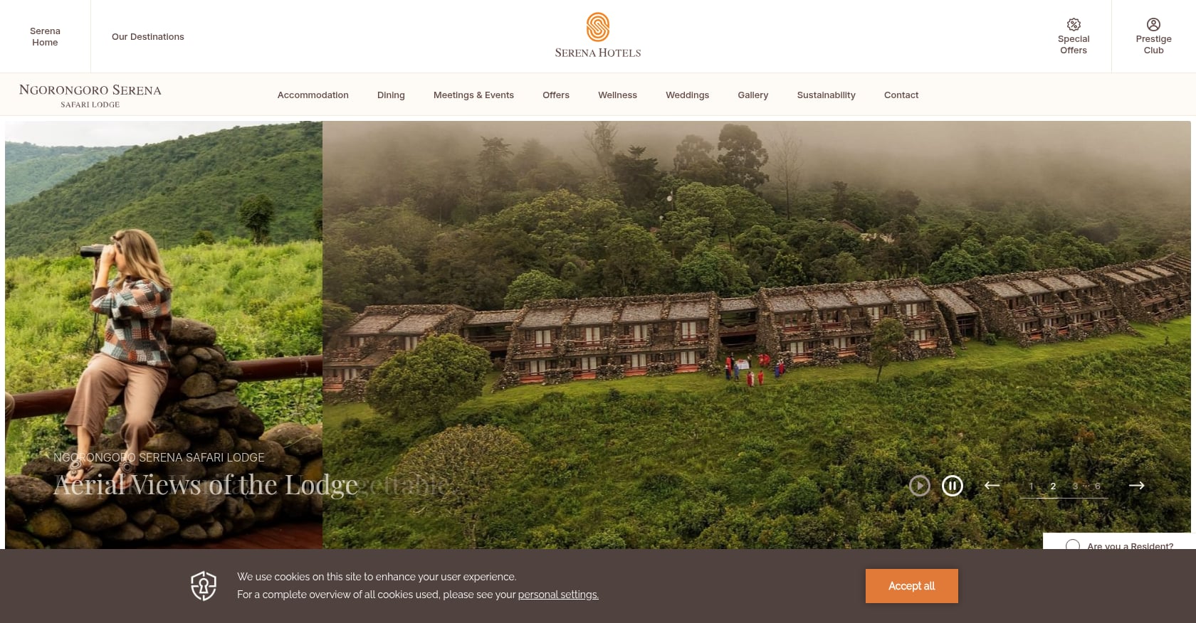Ngorongoro Serena Safari Lodge Screenshot