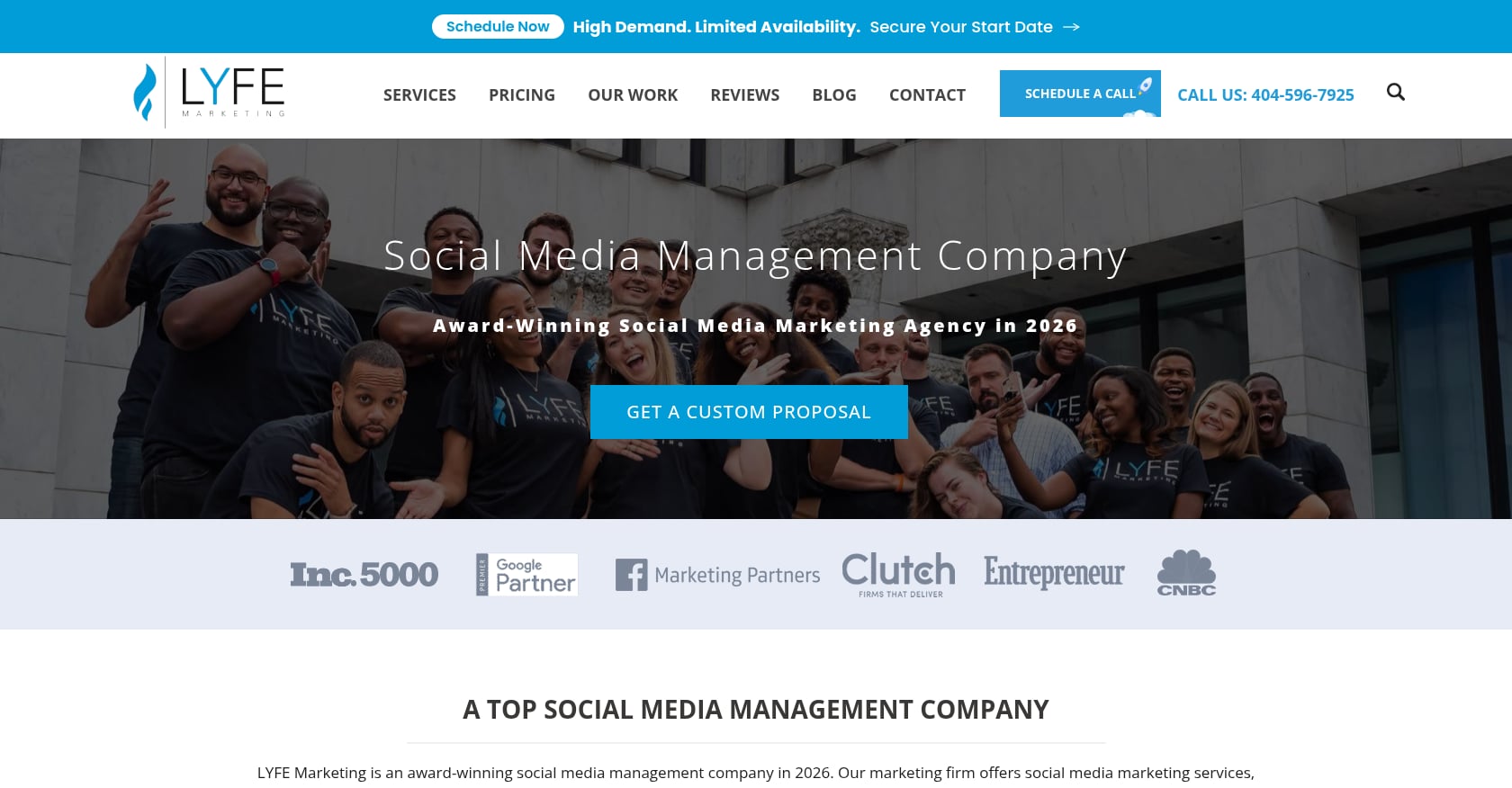 LYFE Marketing Screenshot