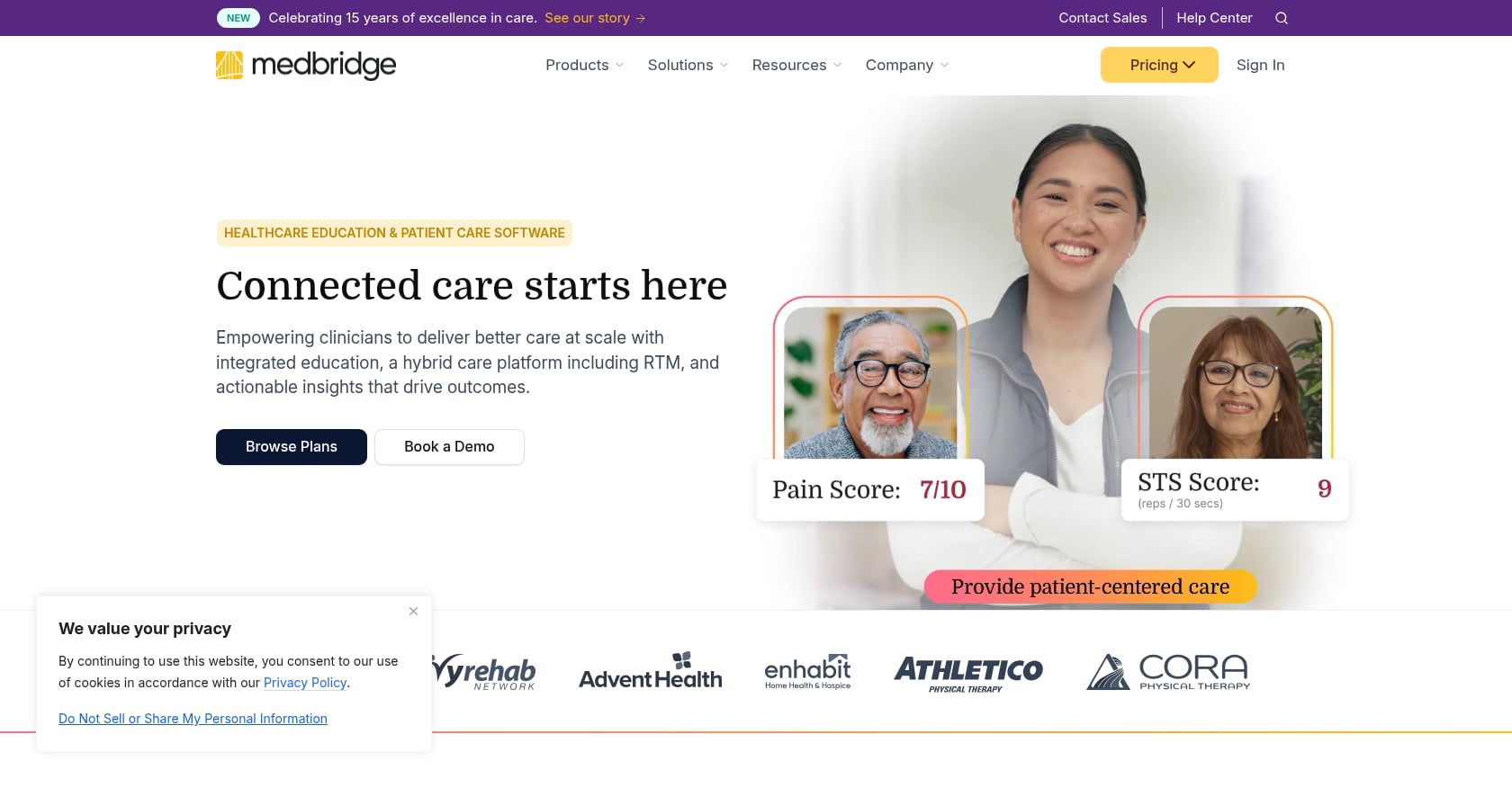 MedBridge Screenshot