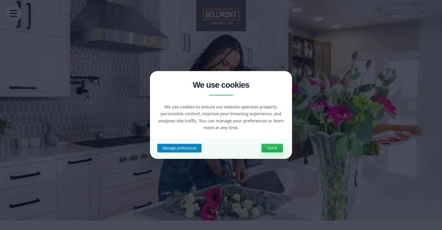 Bellmont Cabinets (via Lakewood Kitchen & Bath and Local Dealers) Screenshot