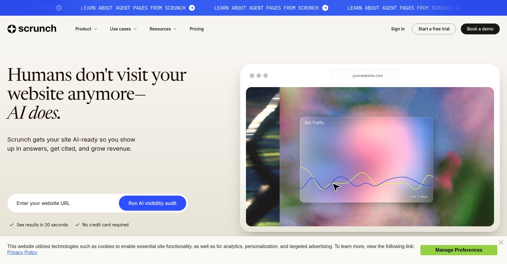 Scrunch AI Screenshot