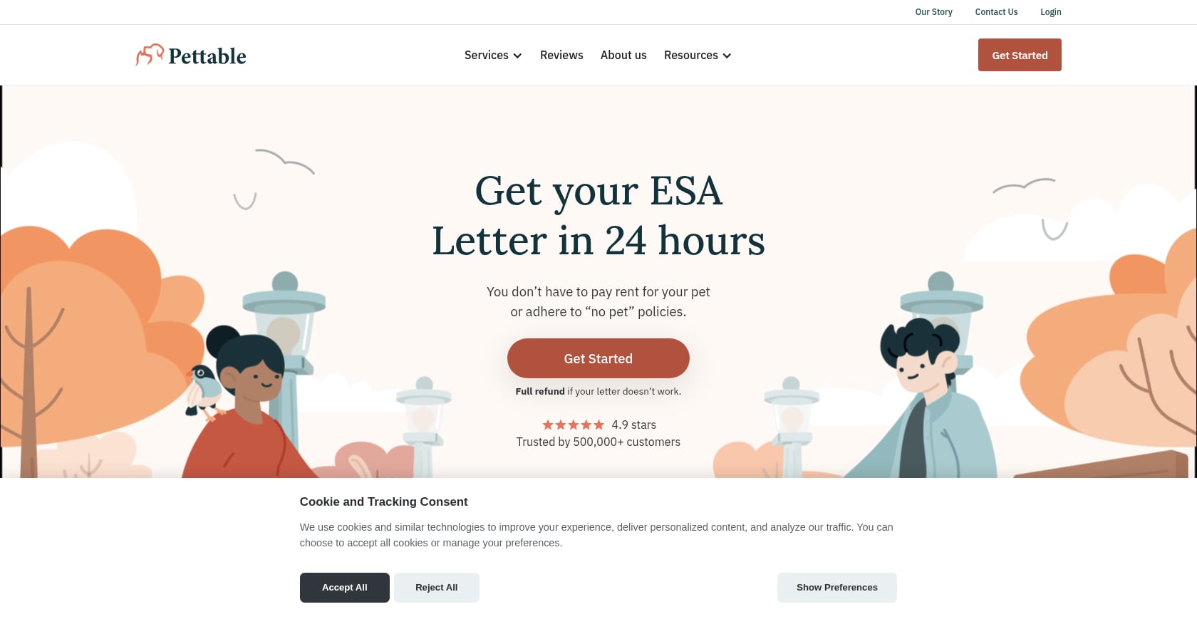 Pettable PSD Training Screenshot