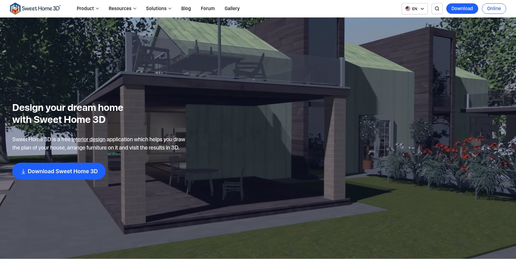 Sweet Home 3D Screenshot