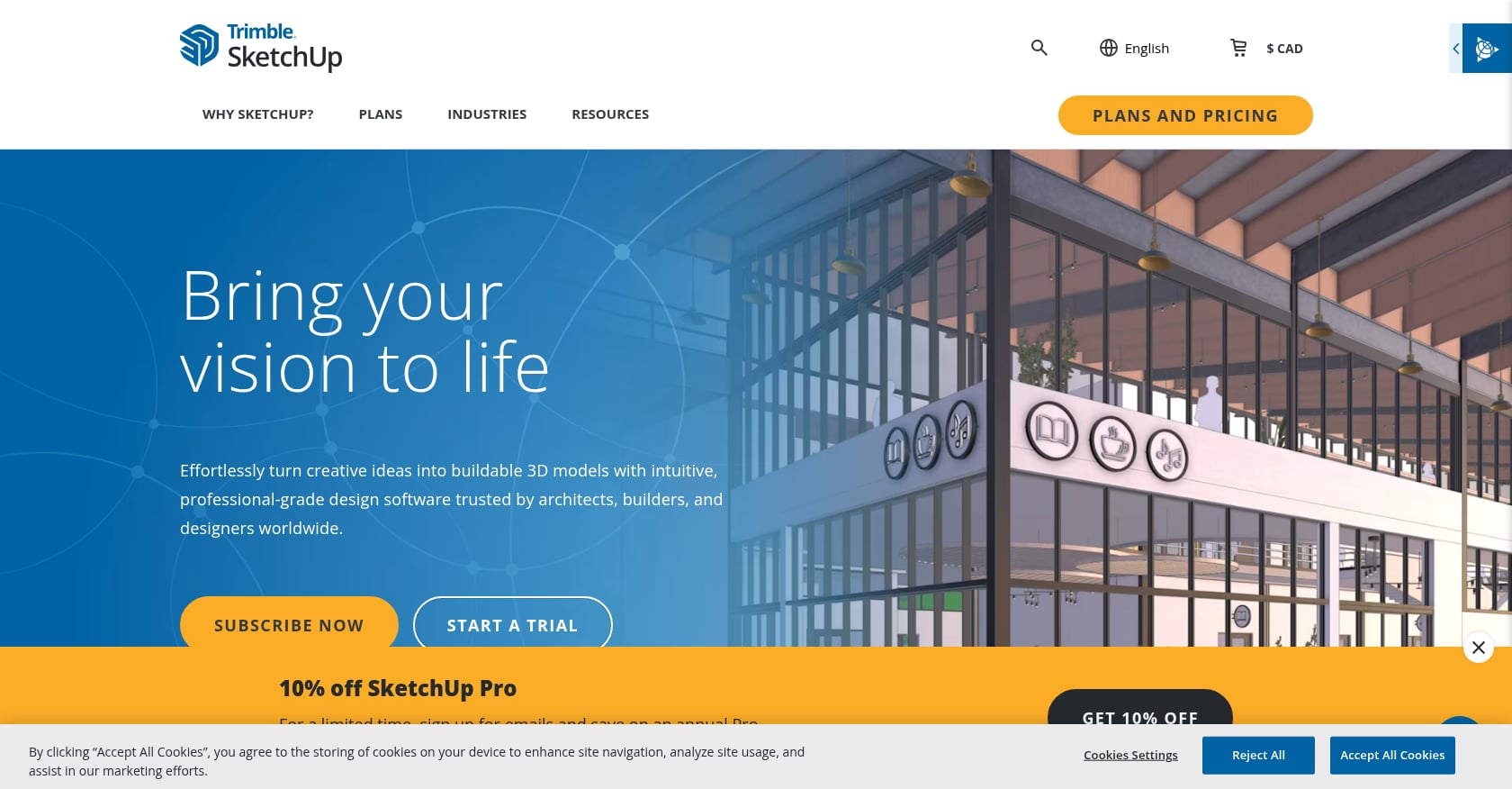 SketchUp Free Screenshot