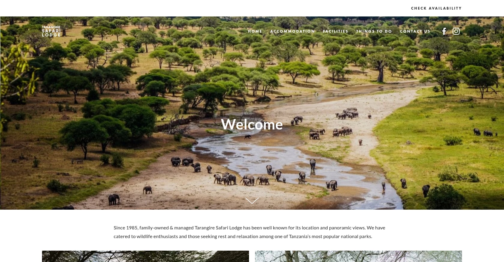 Tarangire Safari Lodge Screenshot