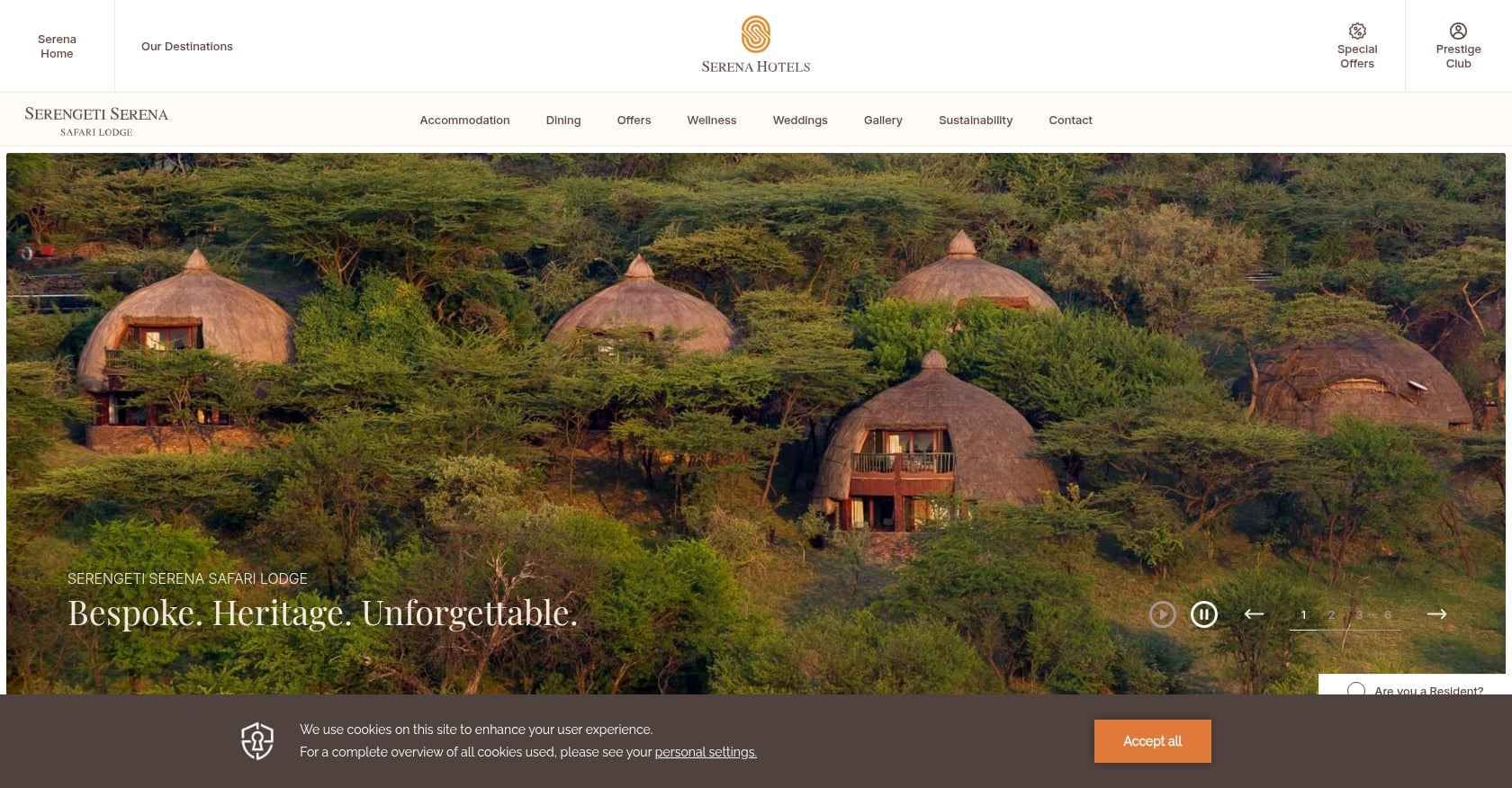 Serengeti Serena Safari Lodge Screenshot